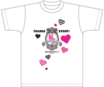 ファン感謝イベント記念 Tシャツ(女性用フリーサイズ) ファン感謝イベント記念 Tシャツ(女性用フリーサイズ)